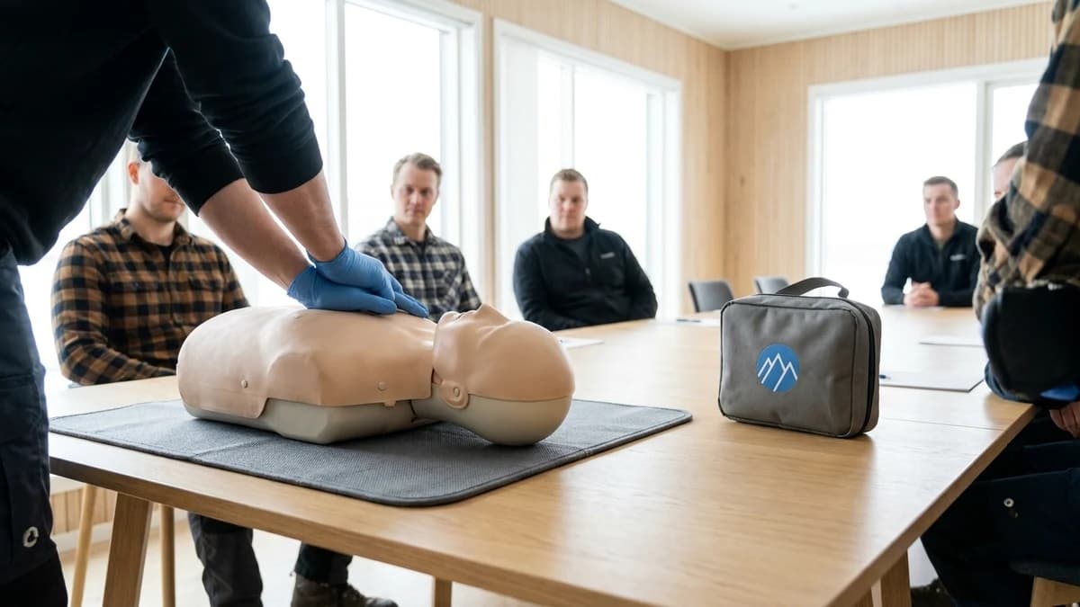 Illustrasjon for kurset Førstehjelp