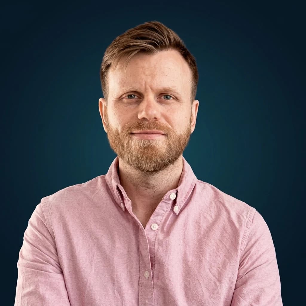 Portrett av Kristoffer Holand
